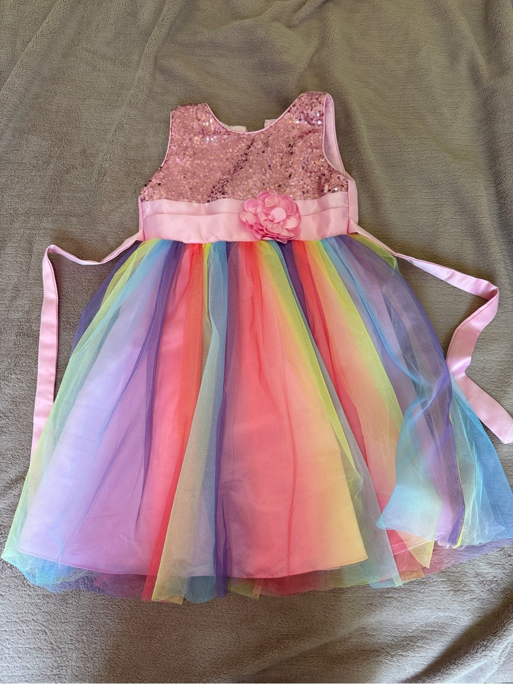 New Tulle Flower Dress